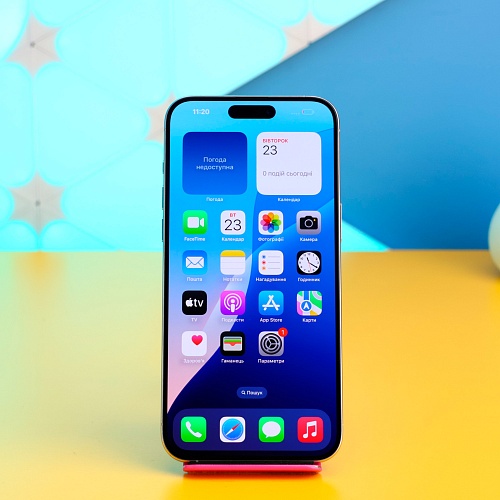 Смартфон Apple iPhone 15 Pro Max 256GB White Titanium (MU783) Б/У