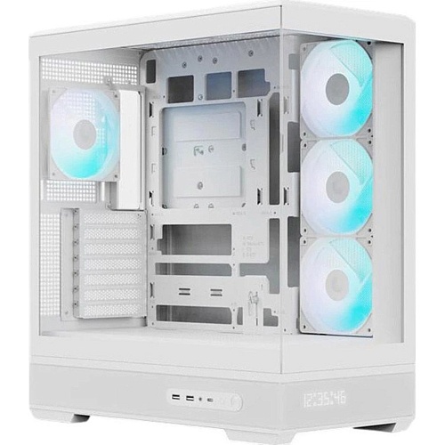 Корпус AeroCool P500B-Digi-WT-v1 White (ACCM-PN09143.21)
