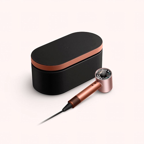 ≡ Фен Dyson Supersonic HD16 Nural Curly+Coily Amber Silk/Pink