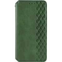 Чехол-книжка Rubic Leather Case для Redmi Note 13 4G Green 