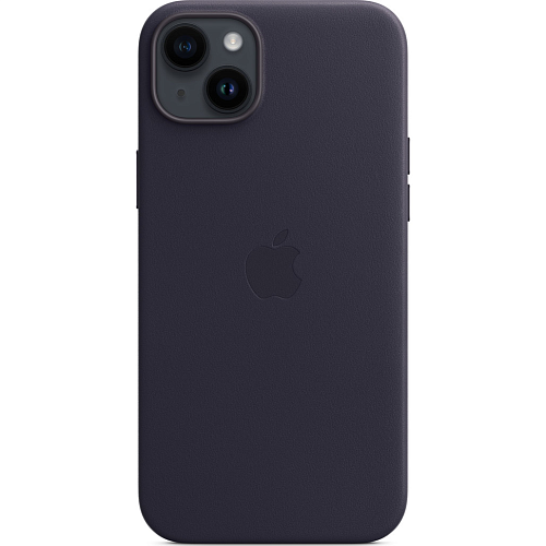 Чехол Leather Case with MagSafe для  Apple iPhone 14 Ink AAA