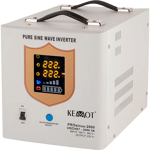 Источник бесперебойного питания (ИБП) Kemot PROsinus-2000 12V 230V 2000VA/1200W (URZ3407)