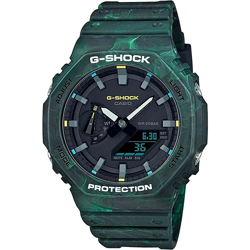 Наручний годинник Casio G-Shock GA-2100FR-3A - придбати в Дніпрі, Україні: ціна, характеристики | інтернет-магазин TOUCH