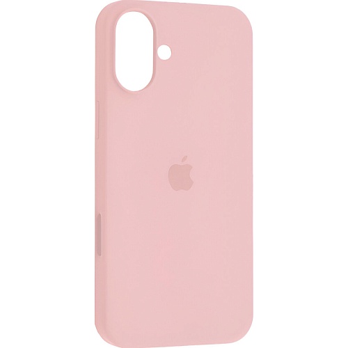 Чехол Silicone Case для Apple iPhone 16 Chalk Pink AA