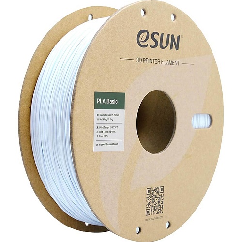Філамент для 3D-принтерів eSUN PLA Basic 1kg Cold White (PLA-BASIC175C-W1P1) - придбати в Дніпрі, Україні: ціна, характеристики | інтернет-магазин TOUCH