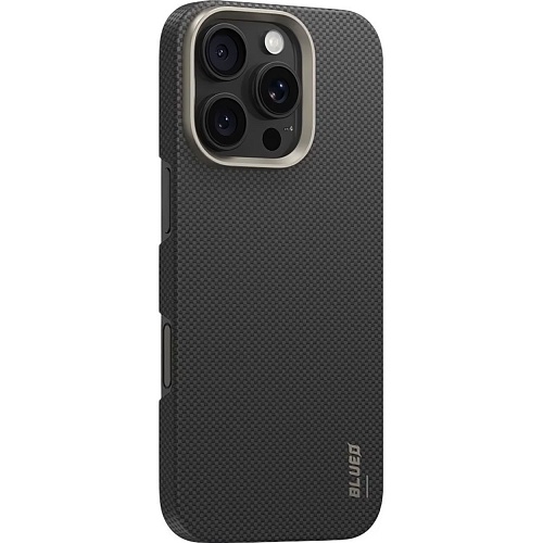 Чехол Blueo Bi-Texture Magnetic 600D Air Aramid Fiber для Apple iPhone 16 Pro Black