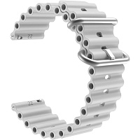 Универсальный ремешок для смарт-часов Ocean Band 22mm Cloudy Grey