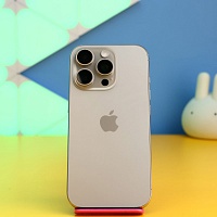 Смартфон Apple iPhone 16 Pro 128GB Natural Titanium (MYNG3) Б/У