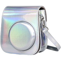 Чехол для фотокамер моментальной печати Fujifilm Instax Mini 13 Silver Holographic