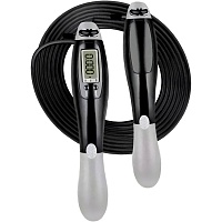 Скакалка EasyFit Black-Gray (EF-1916-GY) - придбати в Дніпрі, Україні: ціна, характеристики | інтернет-магазин TOUCH