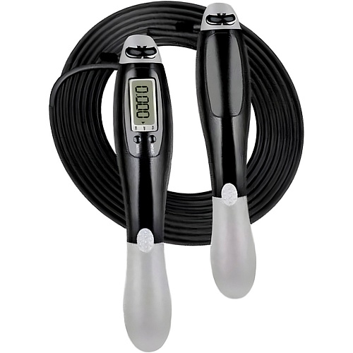 Скакалка EasyFit Black-Gray (EF-1916-GY)