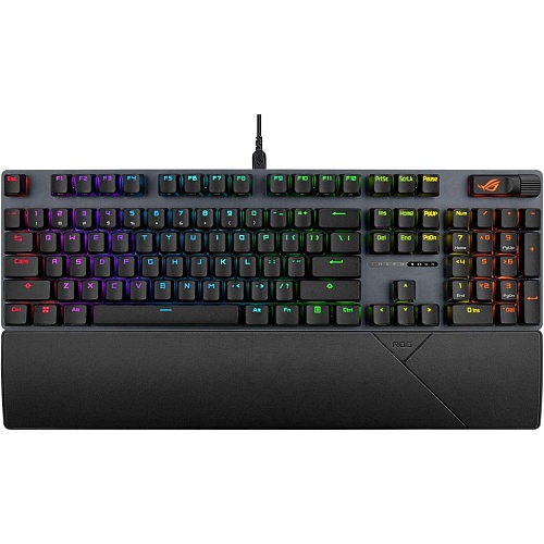 Клавиатура ASUS ROG Strix Scope II X NX Snow V2 UA Black (90MP037A-BKMA00)