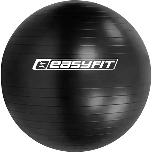 М'яч для фітнесу EasyFit BalanceBall 55cm Black (EF-3006-BK) - придбати в Дніпрі, Україні: ціна, характеристики | інтернет-магазин TOUCH