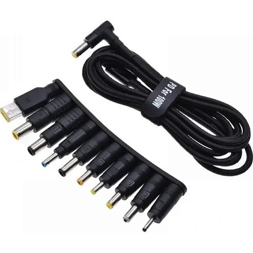 Набор переходников Epik 10in1 - DC 5.5x2.5mm + кабель USB-C to DC