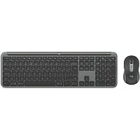 Комплект (клавиатура + мышь) Logitech Signature Slim MK950 for Business Graphite UA (920-012508)