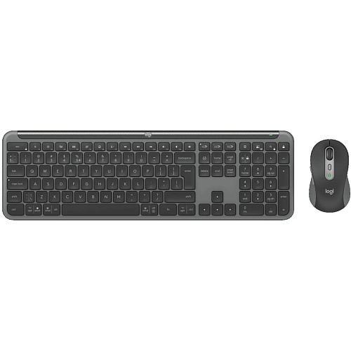Комплект (клавиатура + мышь) Logitech Signature Slim MK950 for Business Graphite UA (920-012508)