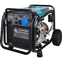 Инверторный бензиновый генератор Konner&Sohnen KS 8100iE ATSR 8/8.5 кВт