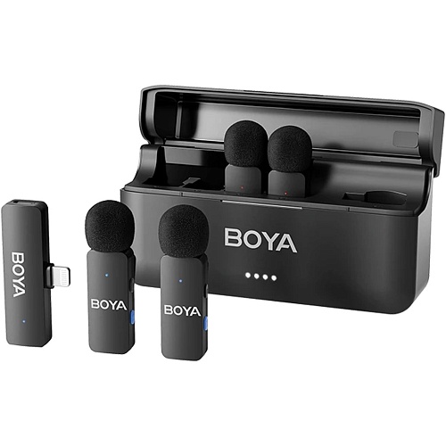 Мікрофонна радіосистема Boya BY-V4D Lightning - придбати в Дніпрі, Україні: ціна, характеристики | інтернет-магазин TOUCH
