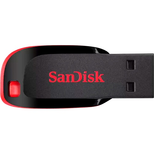 USB флеш-накопитель SanDisk Cruzer Blade 16GB USB-A 2.0 (SDCZ50-016G-B35)