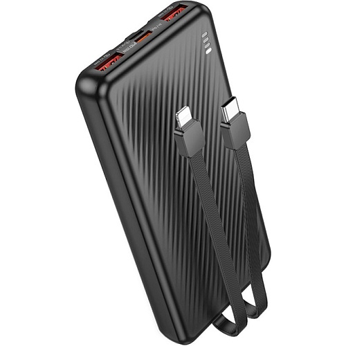 Зовнішній акумулятор Borofone BJ57 Graceful 10000mAh 22.5W Black - придбати в Дніпрі, Україні: ціна, характеристики | інтернет-магазин TOUCH