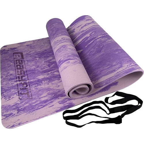 Коврик для йоги и фитнеса EasyFit s-EVA Mat Violet (EF-1911-V)