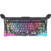 Клавіатура GravaStar Mercury V75 Pro UA Magnetic Jade Gaming Neon Graffiti (GS_V75_PRO_CG_BLK) - придбати в Дніпрі, Україні: ціна, характеристики | інтернет-магазин TOUCH