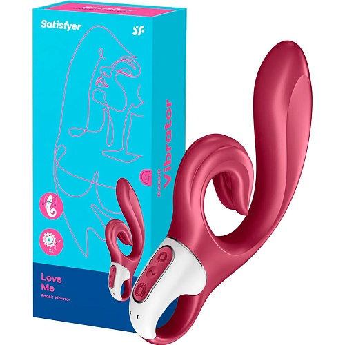 Вібратор-rabbit Satisfyer Love Me Red (SO7778) - придбати в Дніпрі, Україні: ціна, характеристики | інтернет-магазин TOUCH