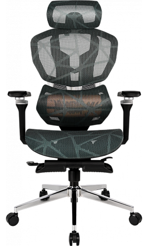 Геймерське крісло GT Racer X-7002 Massage Black/Black/Green - придбати в Дніпрі, Україні: ціна, характеристики | інтернет-магазин TOUCH