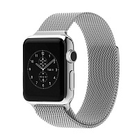 Ремешок Milanese Loop Magnetic Band для Apple Watch 38mm Silver