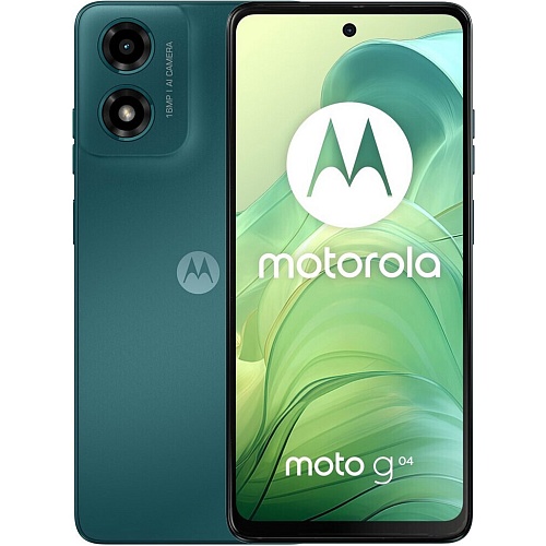 Смартфон Motorola Moto G04 4/64GB Sea Green (PB130021RS) UA-UCRF