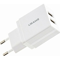 Мережевий зарядний пристрій Usams T24 10W White (CC90TC01) - придбати в Дніпрі, Україні: ціна, характеристики | інтернет-магазин TOUCH