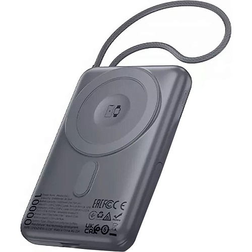 Внешний аккумулятор Hoco Q43 Clever 10000mAh 20W Metal Gray