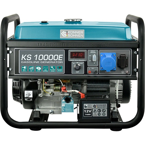 Генератор бензиновий Konner&Sohnen KS 10000E 7.5/8 кВт - придбати в Дніпрі, Україні: ціна, характеристики | інтернет-магазин TOUCH