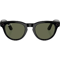 Смарт-окуляри Ray-Ban Meta Headliner Shiny Black Frame/Green Lenses (RW4009 601/9A 50-23) - придбати в Дніпрі, Україні: ціна, характеристики | інтернет-магазин TOUCH