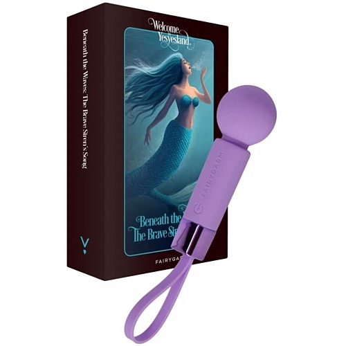 Вибромассажер FairyGasm Pearlstasy Violet (SX0636)