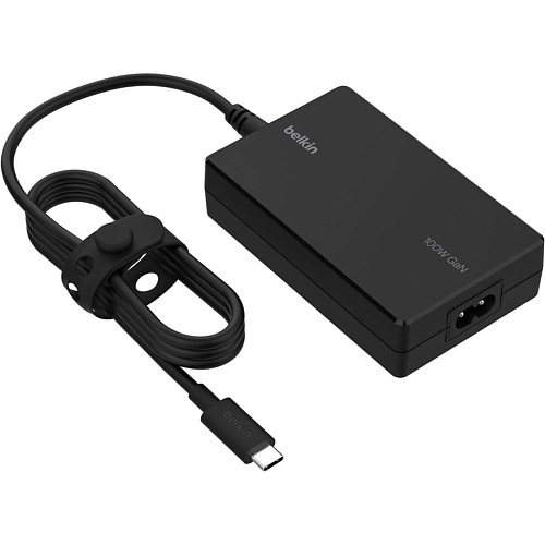 Блок питания для ноутбука Belkin USB-C Core GaN Black 100W (INC016VFBK)