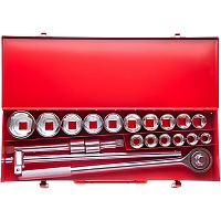 Набор торцевых головок с трещоткой Intertool ET-6024 20шт