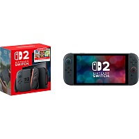 Портативная игровая консоль Nintendo Switch 2 Black Choose Your Game Bundle (045496886639) US