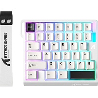 Клавіатура Attack Shark M36HE One-Handed Magnetic Switch Starlight White - придбати в Дніпрі, Україні: ціна, характеристики | інтернет-магазин TOUCH