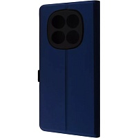 Чехол-книжка Wave Flap Case для Note 15 4G/5G/Poco M8 Blue
