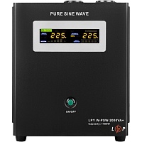 Источник бесперебойного питания (ИБП) LogicPower LPY-W-PSW-2000VA+ (4146)