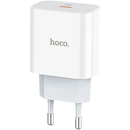 Сетевое зарядное устройство Hoco C76A Plus Speed Source PD20W White
