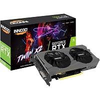 Видеокарта Inno3D GeForce RTX 3050 Twin X2 V2 (N30502-06D6-1880VA60) UA