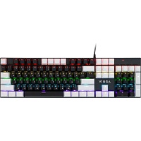 Клавіатура Vinga KBGM-095 LED Brown Switch White/Black (KBGM-095BR) - придбати в Дніпрі, Україні: ціна, характеристики | інтернет-магазин TOUCH