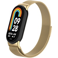 Ремінець ArmorStandart  Milanese Magnetic Band для Xiaomi Smart Band 8 / 9 / 10 Gold (ARM69919) - придбати в Дніпрі, Україні: ціна, характеристики | інтернет-магазин TOUCH