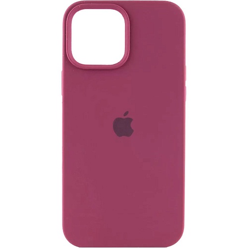 Чехол Silicone Case для Apple iPhone 14 Plus (Plum) AA