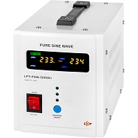 Источник бесперебойного питания (ИБП) LogicPower LРY-PSW-500VA+ (4152)