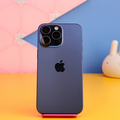 Смартфон Apple iPhone 15 Pro Max 256GB Blue Titanium (MU7A3) Б/У - придбати в Дніпрі, Україні: ціна, характеристики | інтернет-магазин TOUCH