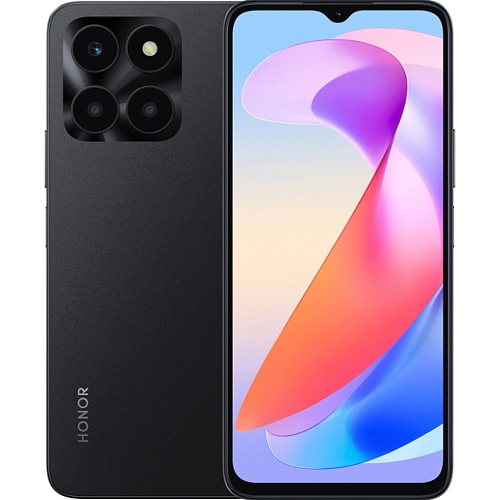 Смартфон Honor X6a 4/128GB Midnight Black UA-UCRF