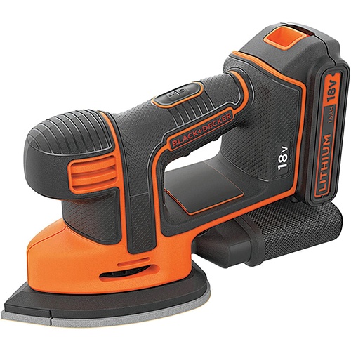 Вібраційна шліфмашина Black+Decker BDCDS18  - придбати в Дніпрі, Україні: ціна, характеристики | інтернет-магазин TOUCH